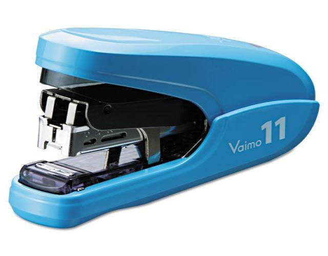Flat Clinch Light Effort Stapler, 35-Sheet Capacity, Blue, Sold as 1 Each