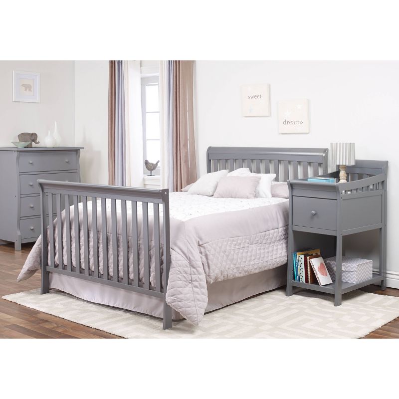 Sorelle Florence Crib & Changer Gray