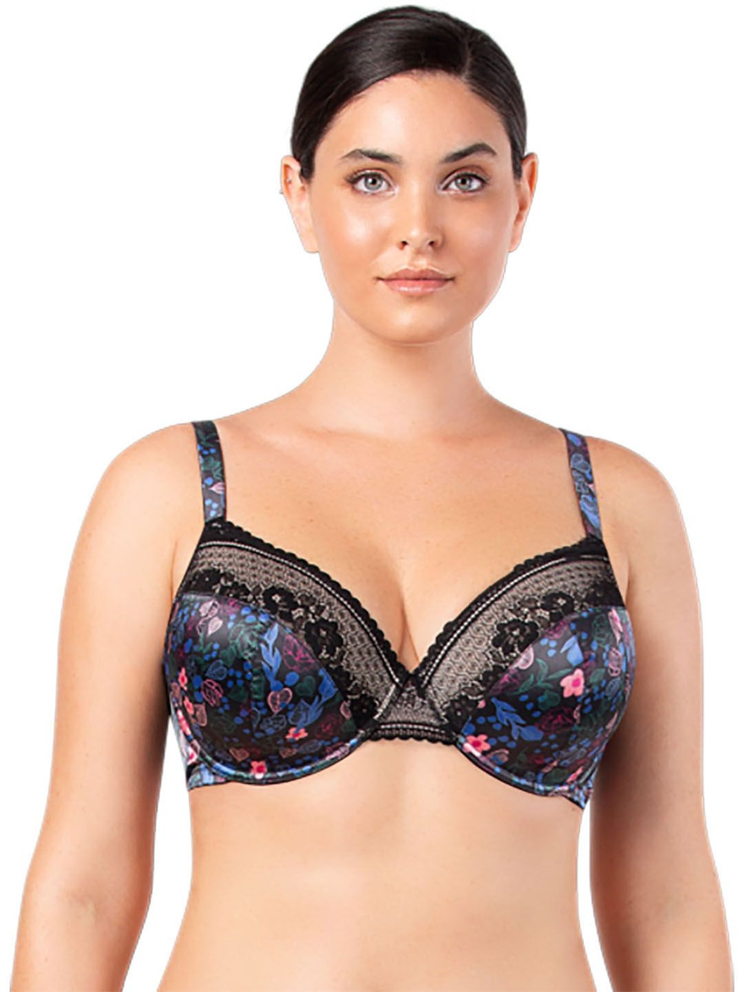 PARFAIT Black Under Wired Padded T-Shirt Bra