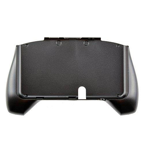 mcbazel plastic hand grip holder gaming case with handle stand for nintendo new 3ds black  not for xl version