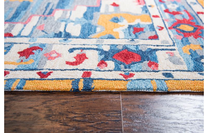 Natural Abstract Tufted Area Rug - (5'x8') - Rizzy Home