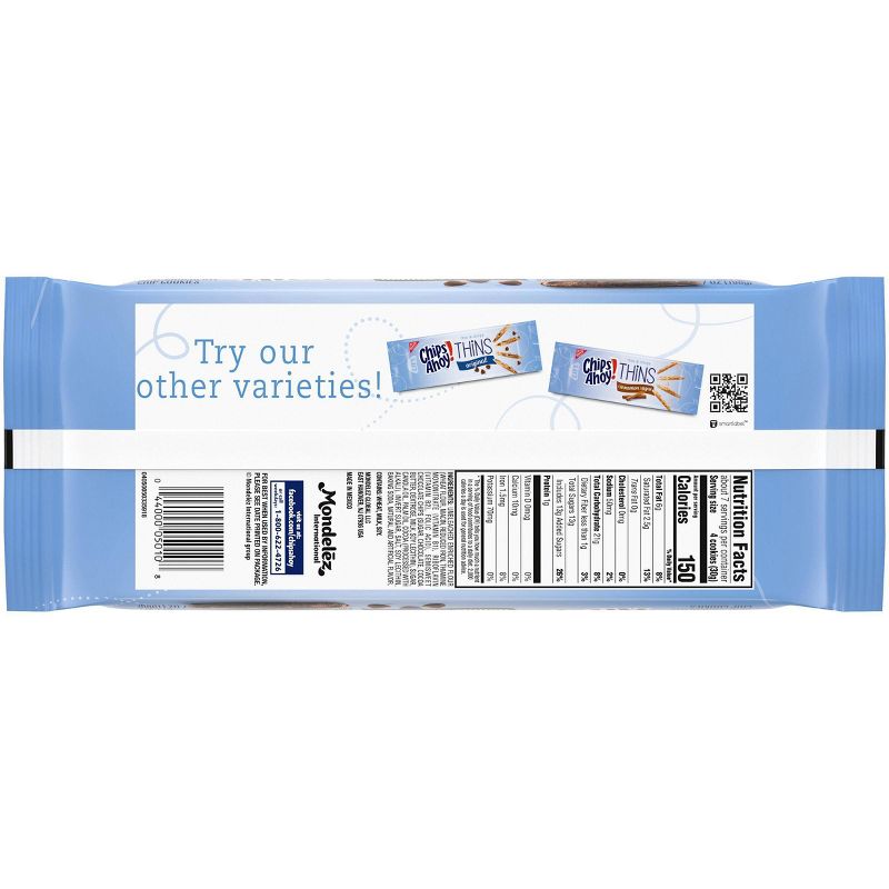 Chips Ahoy! Thins Double Chocolate Cookies - 7oz