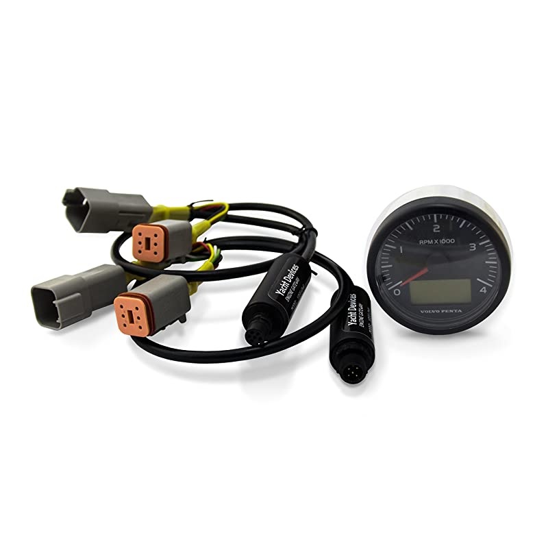 Boat Engine Gateway YDEG-04 for Volvo Penta, BRP Rotax and J1939 Engines to NMEA 2000 Marine Electronics Networks