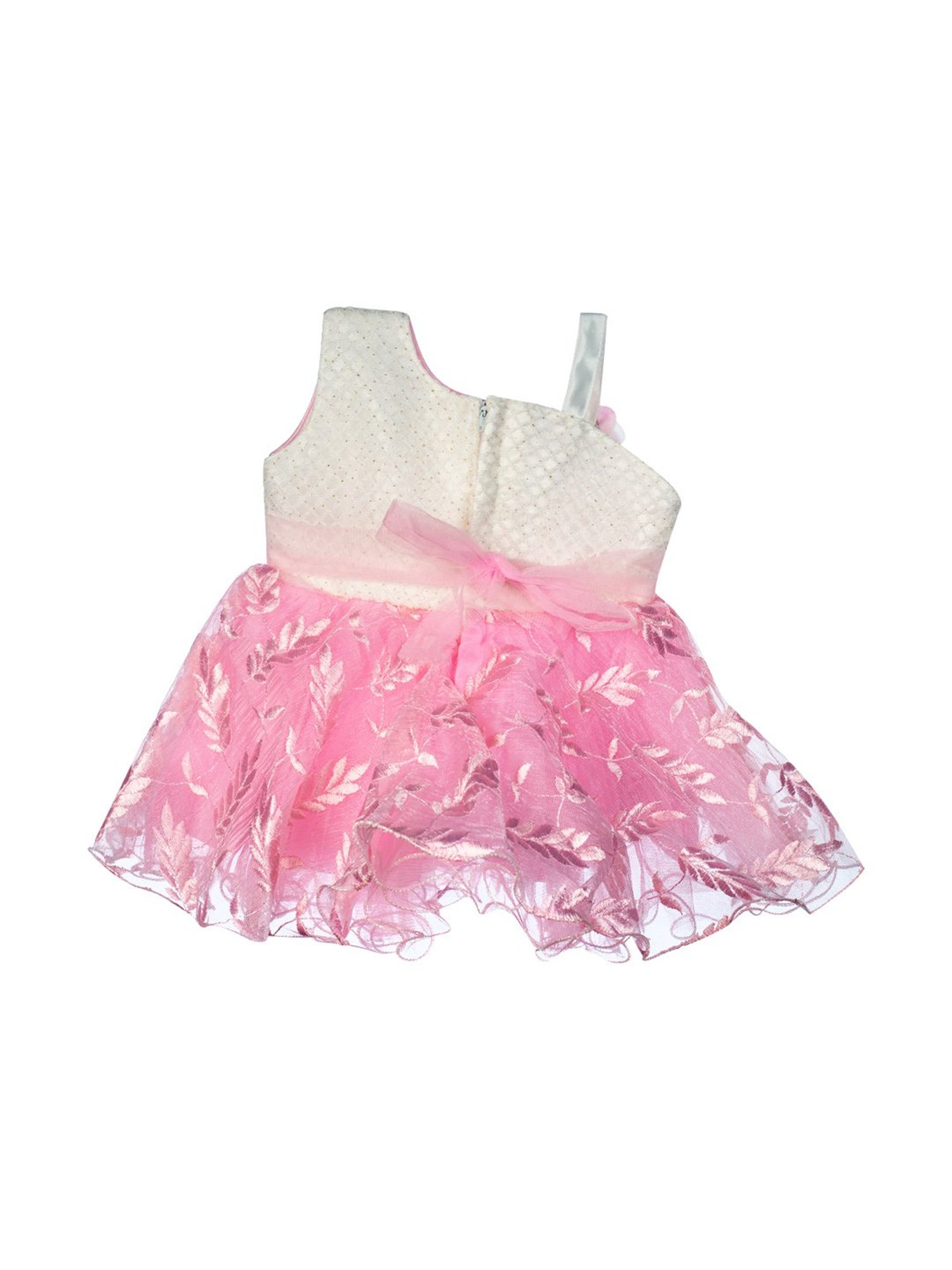 Pink Chick Kids Navy Solid Party Gowns