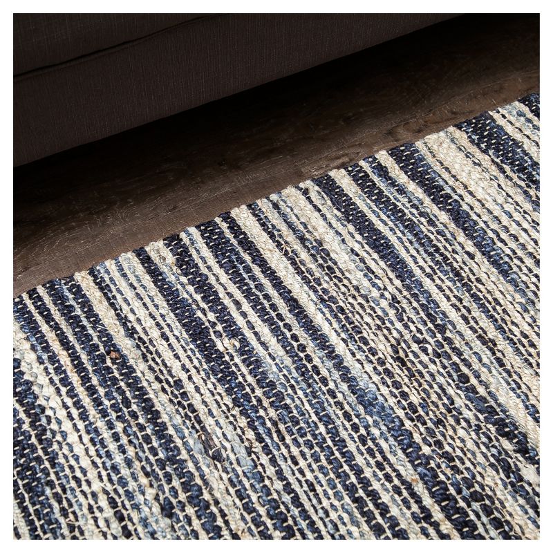 Stripe Woven Area Rug - (5' x 8') - Anji Mountain