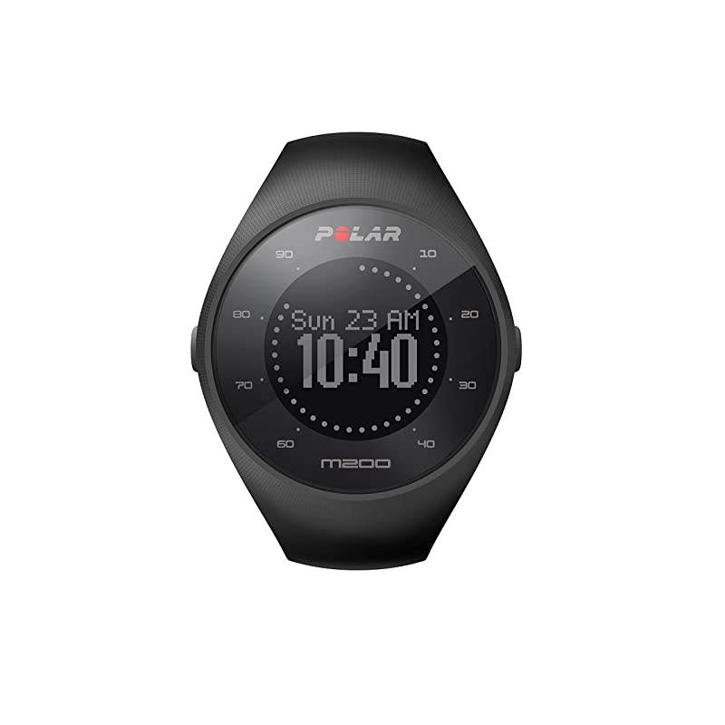 M200 GPS Running Watch with WristBased Heart Rate Black