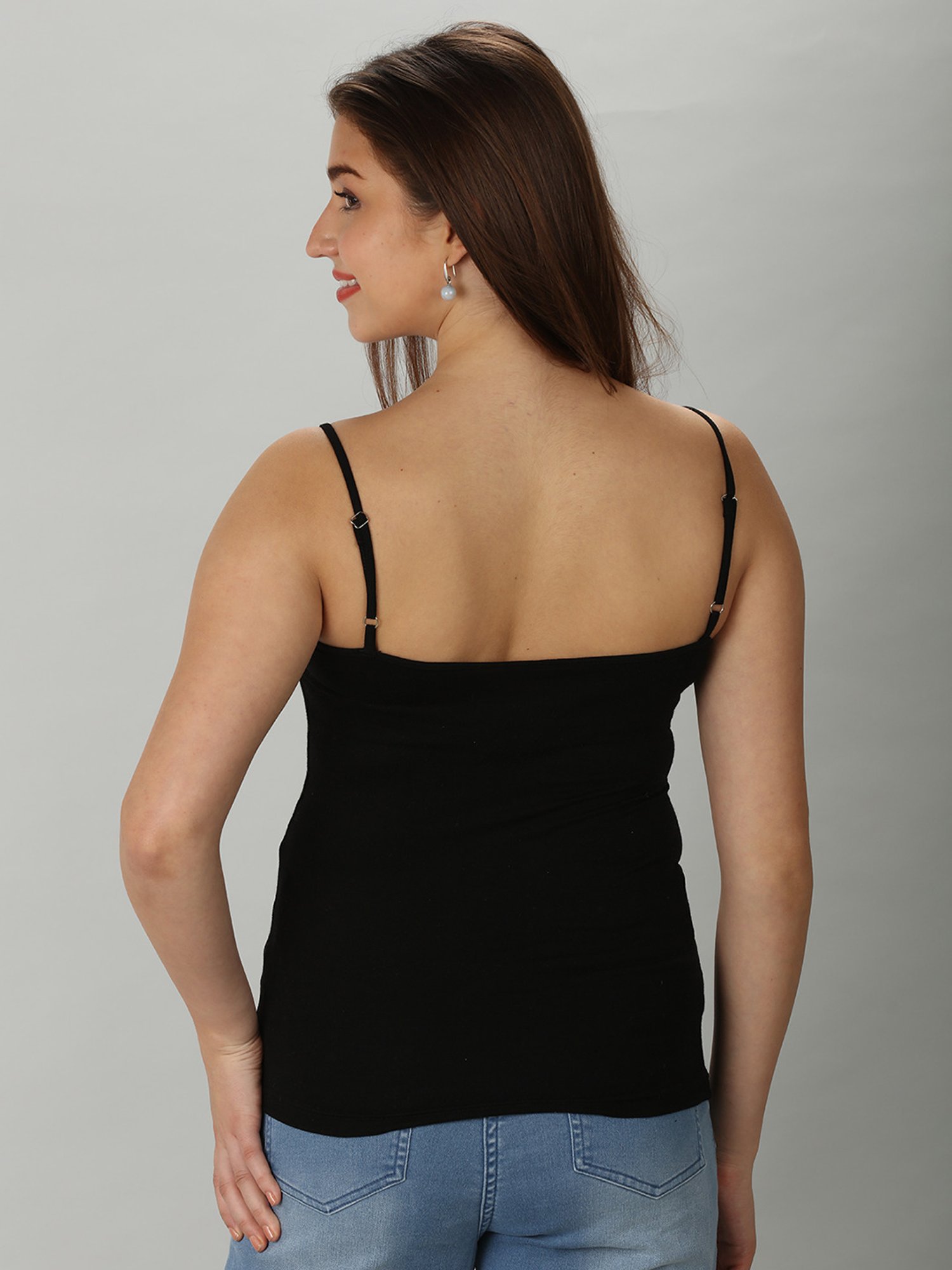 Mustard Black Camisole