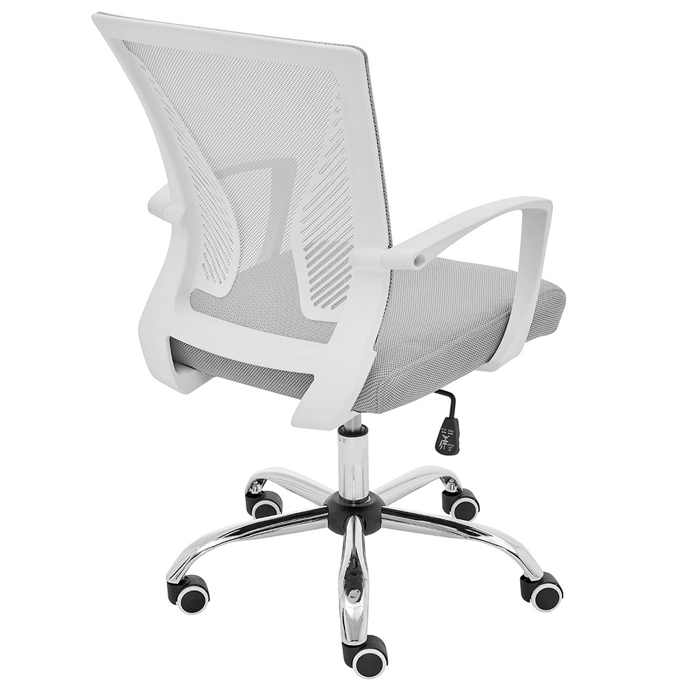 Modern Home Zuna Mid-Back Office Chair - White/Gray