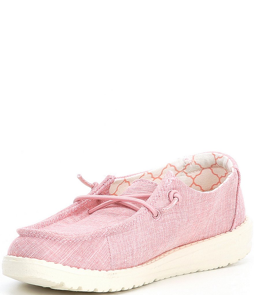 Hey Dude Girls' Wendy Linen Washable Slip-Ons (Toddler)