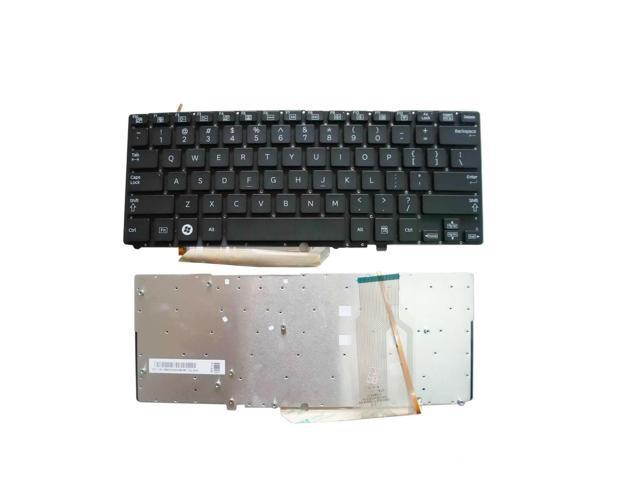 Black Laptop US Backlit Keyboard without Frame For Samsung NP900X3A 900X3A Series
