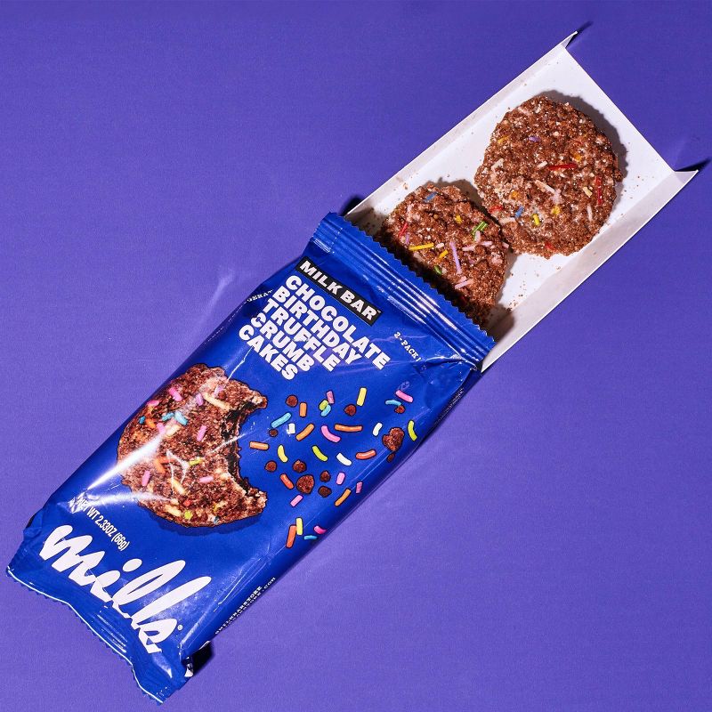 Milk Bar Truffle Crumb Cake Chocolate Birthday - 2ct