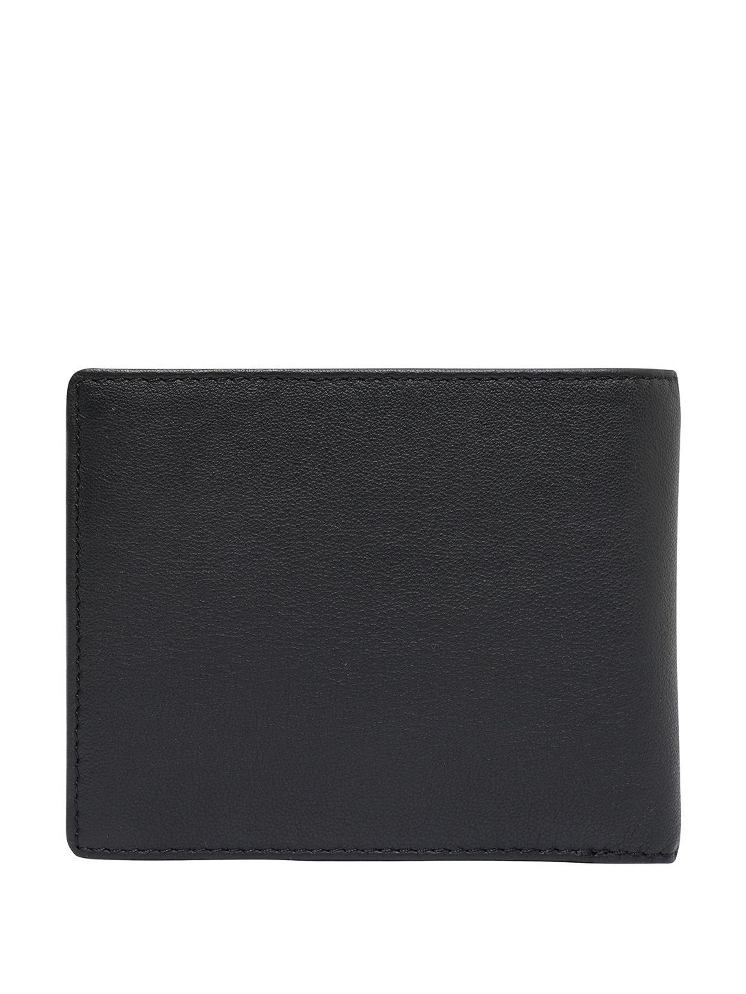 United Colors of Benetton Tereza Black Casual Leather Bi-Fold Wallet for men