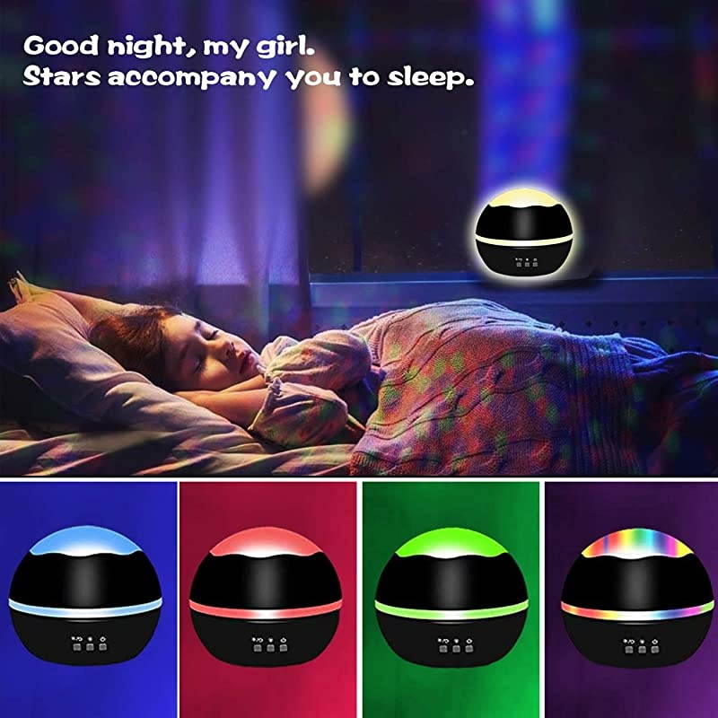 Girls Night LightUnicorn Night LightampStar Projector Gifts for Kids Toddlers Toys for 1 2 3 4 5 6 Years OldBaby Nursery Night Lamp 16 Colors Rotating Unicorn Lights for Girls Bedroom