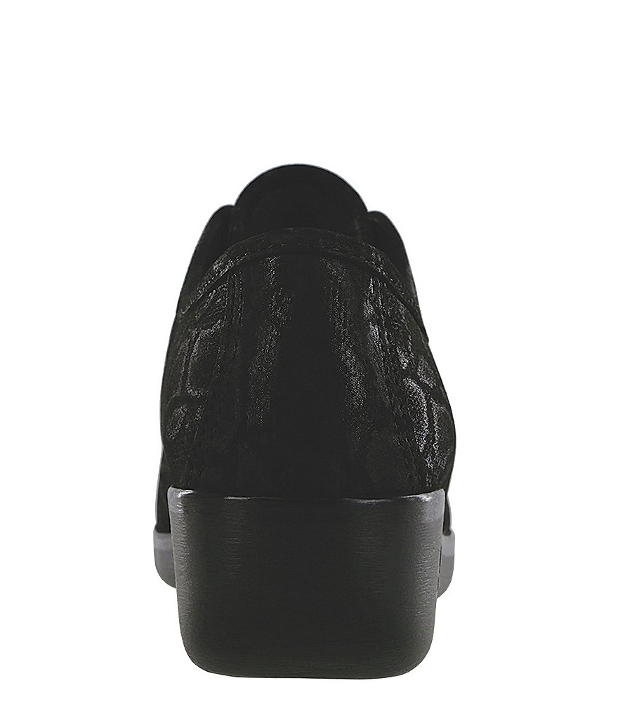 SoftWalk Willis Perforated Suede Platform Oxfords