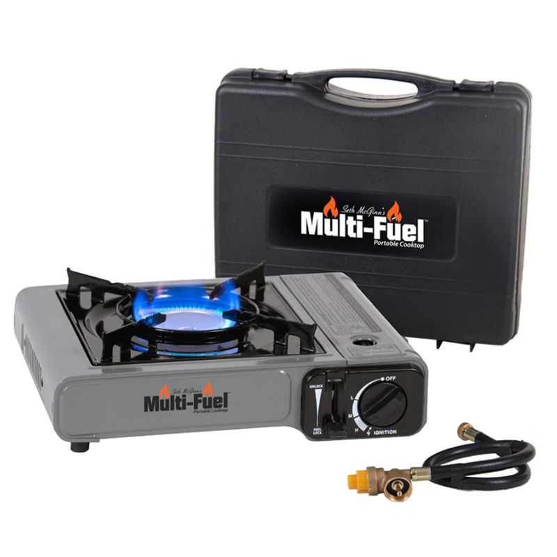 CanCooker Portable Electric Cooktop Single Burner and Conversion Grill Top Pack