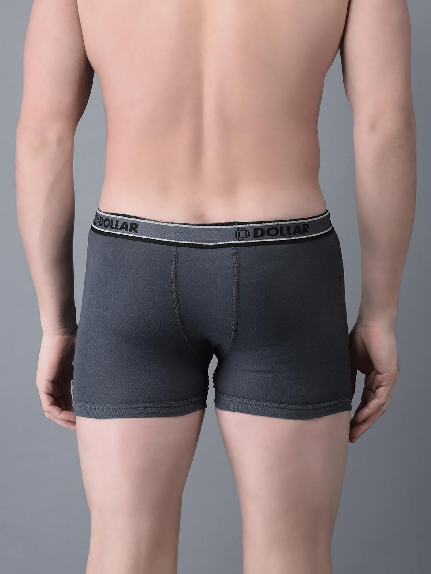 Dollar Bigboss Assorted Cotton Regular Fit Trunks - Pack Of 2