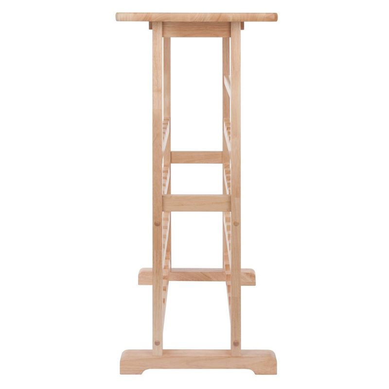 Austin Wine Cart Brown/Black - Linon