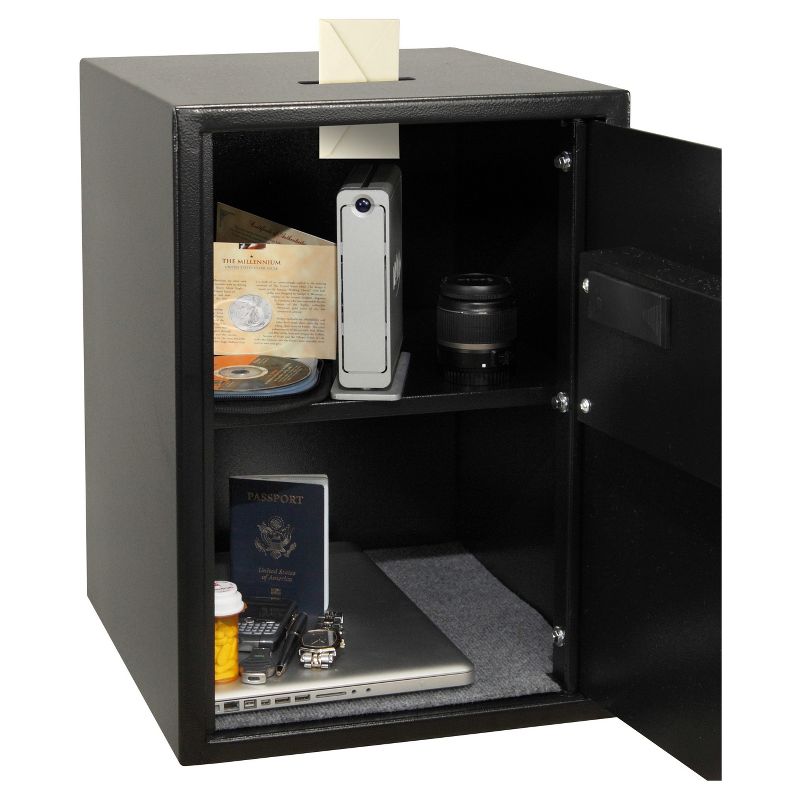 Honeywell Small Steel Security Safe 5101DOJ - Black