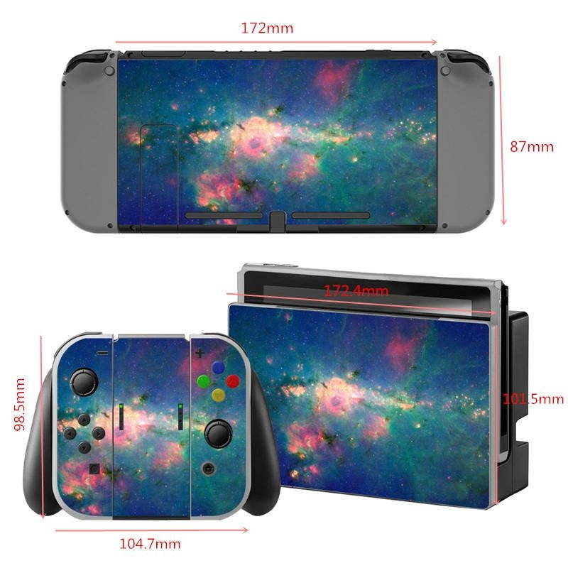 Decal Skin Sticker Dust Protector for Nintendo Switch Console - ZY-Switch-0005