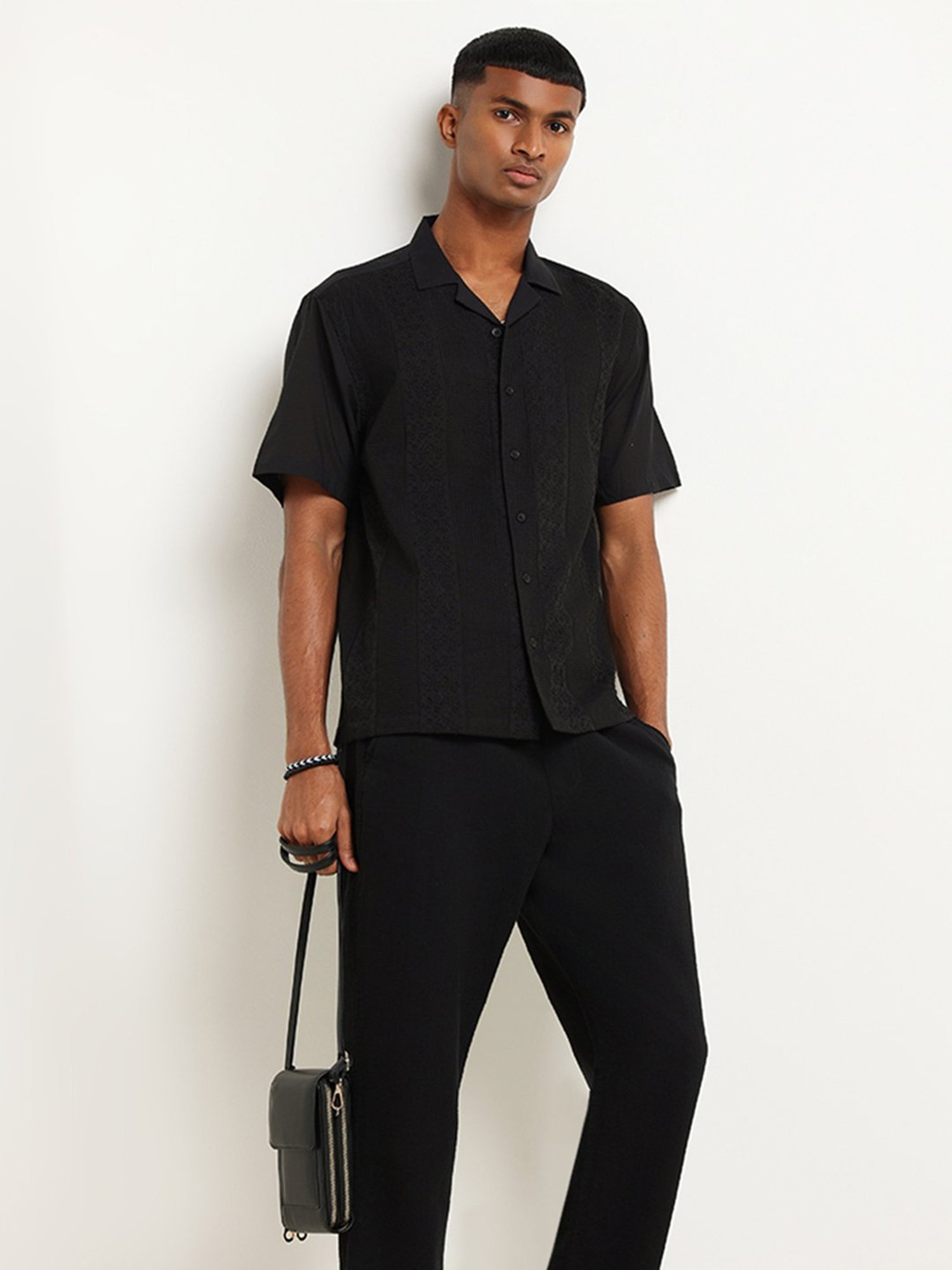 ETA by Westside Black Relaxed Fit Shirt