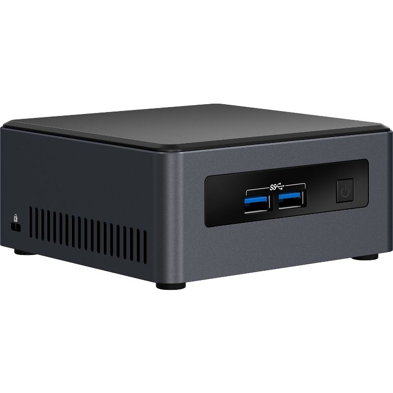 Intel NUC 7 Business NUC7i3DNHNC Desktop Computer - Core i3 i3-7100U - 4 GB RAM - 1 TB HDD - Mini PC - Windows 10 Pro 64-bit - Intel HD Graphics 620