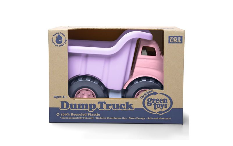 Green Toys Eco-Friendly Toddler Sized Pink Dump Truck
