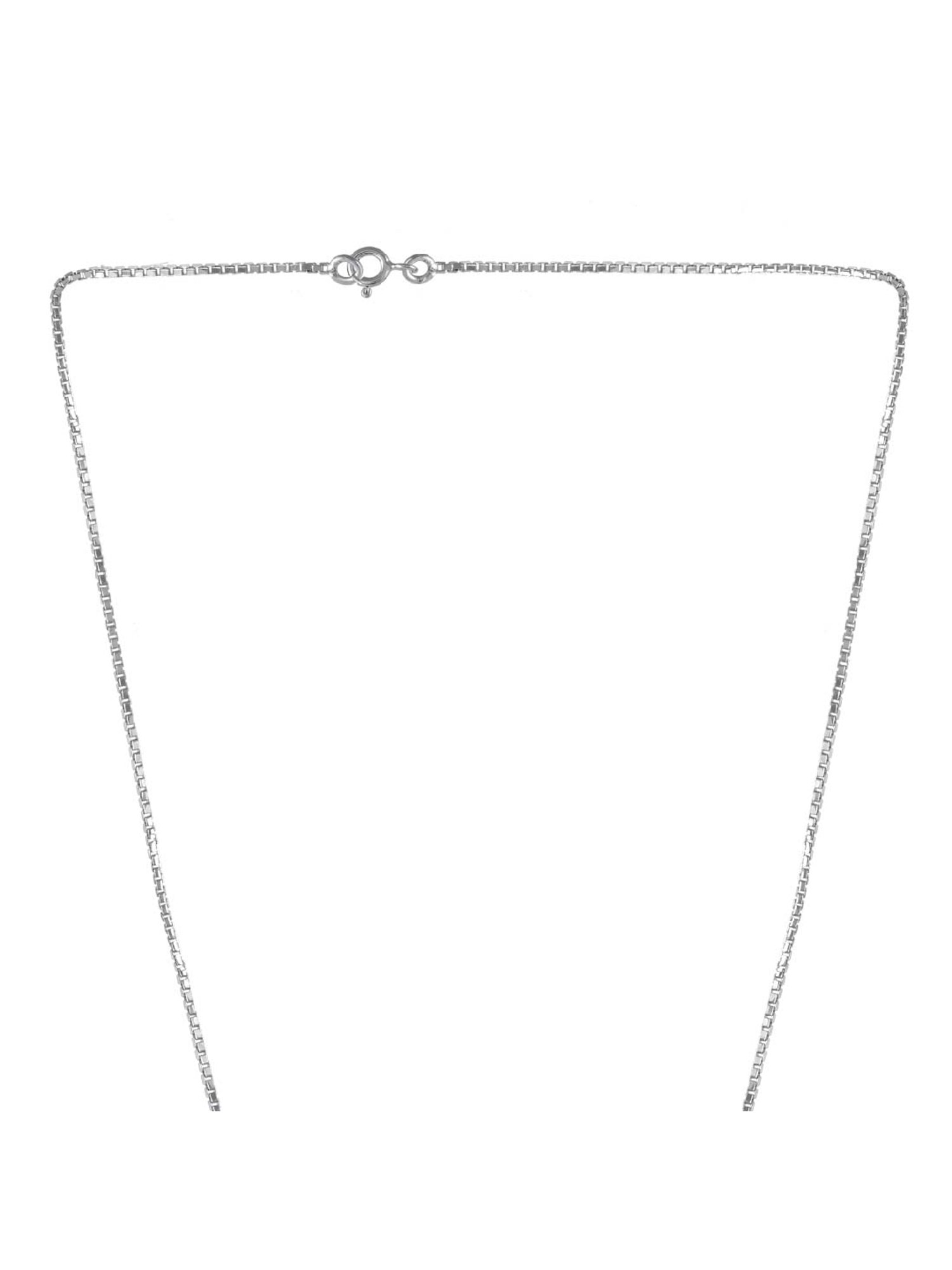 Zavya Sleek and Modern Golden Plated 92.5 Sterling Silver Box Chain