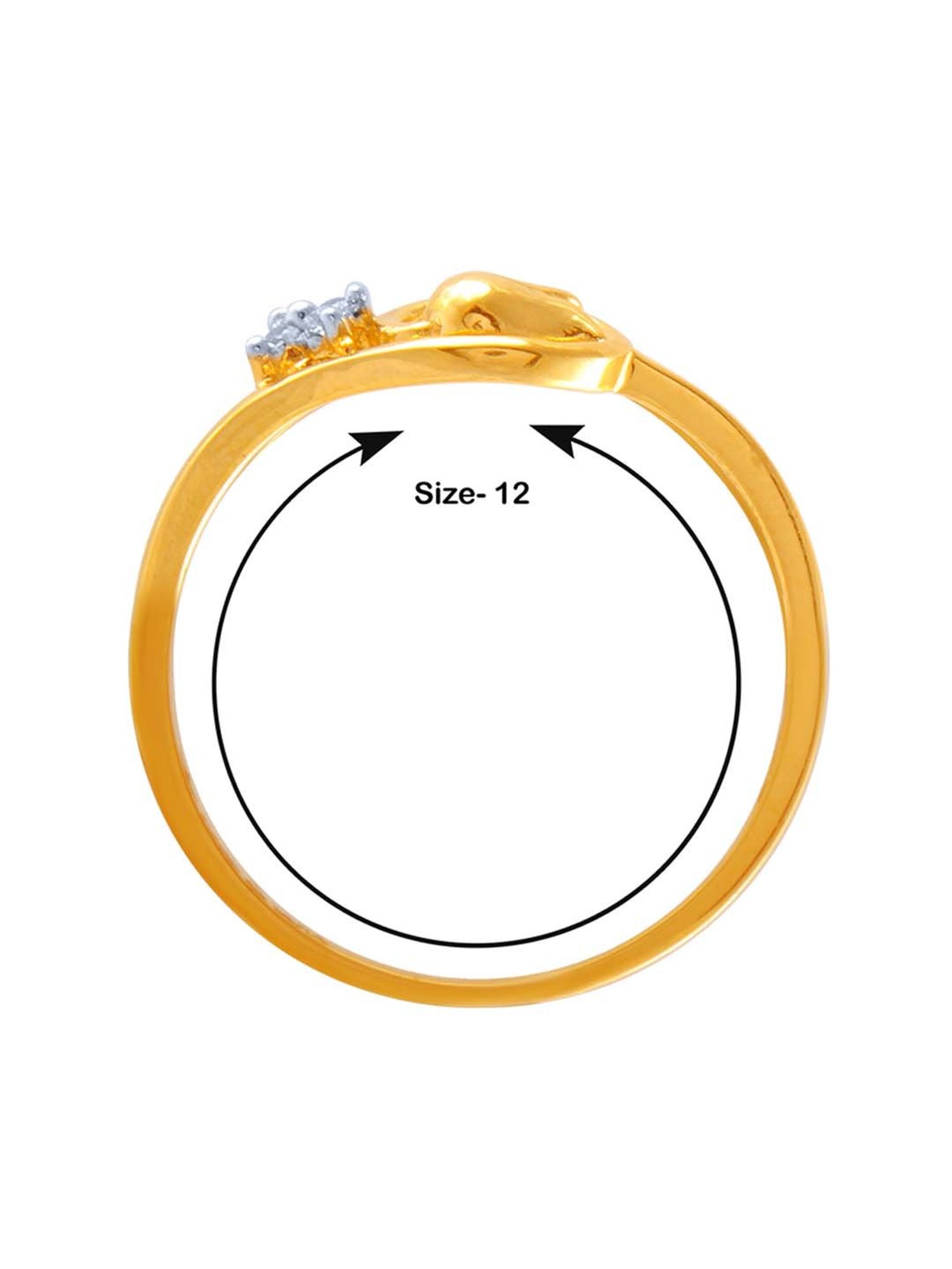 Malabar Gold and Diamonds 18k Gold Ring for Women