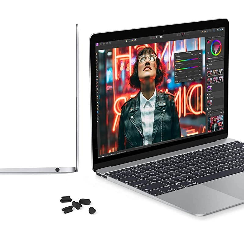 Anti Dust Dirt Plugs Cover for MacBook Pro 16 2020 2019 A2141 MacBook Air 13 inch 20202018 A2179 A1932 MacBook Pro 13 15 20202016 Silicone Port Plugs Cover Dust Cups Set