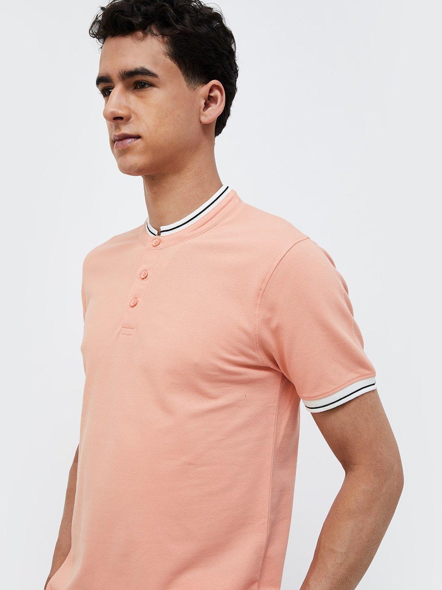 Forca Peach Regular Fit T-Shirt