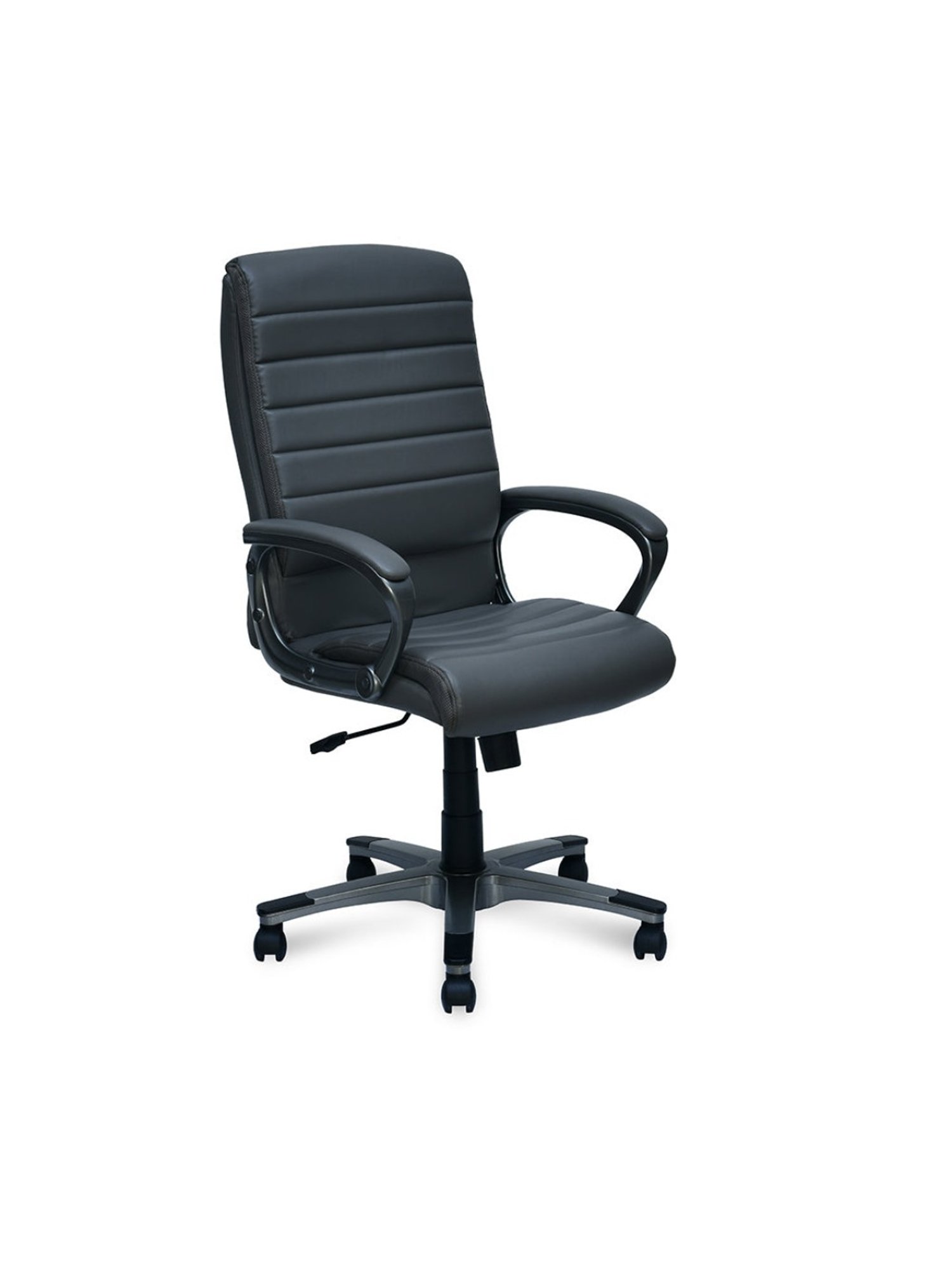 Durian Chaste Black Fabric Executive Chair