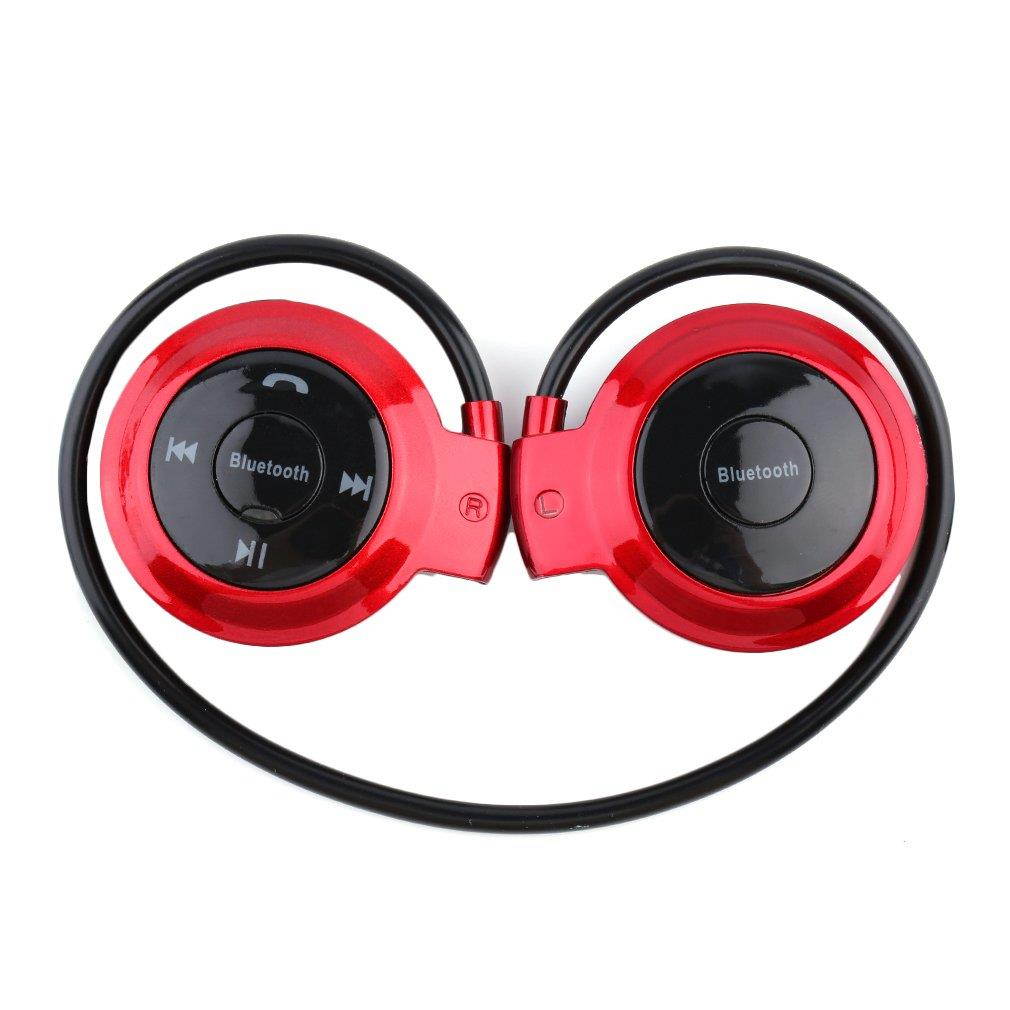 MINI503 Ear Hook Mini Sports Wireless Bluetooth Headset Hi-Fi Handsfree Stereo Earphone Headphone TF Card For MP3 Player