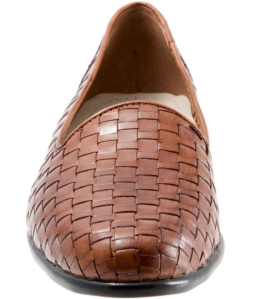 Trotters Liz Woven Leather Loafers