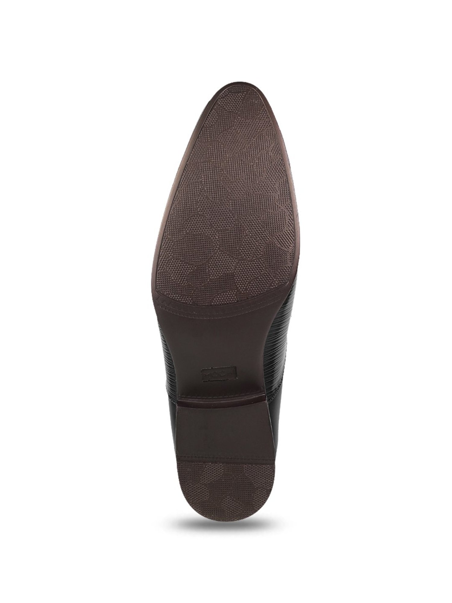 Mochi Men's Black Formal Loafers