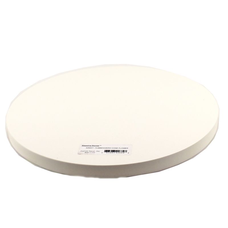 Home & Garden 12.0" Hummingbird Stepping Stone Bird Flowers Summer Spring Custom Decor  -  Stepping Stones And Pathways