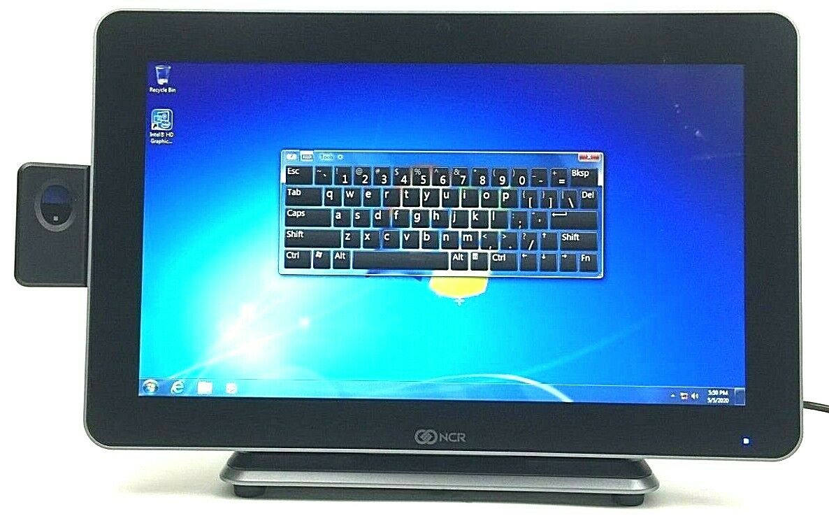 NCR RealPOS XR7 Plus 18.5" PCAP Intel i5 Windows 7 Computing Terminal w/Stand