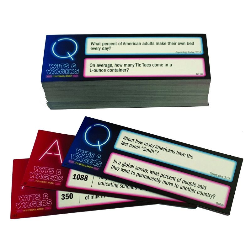 Wits & Wagers Vegas Board Game