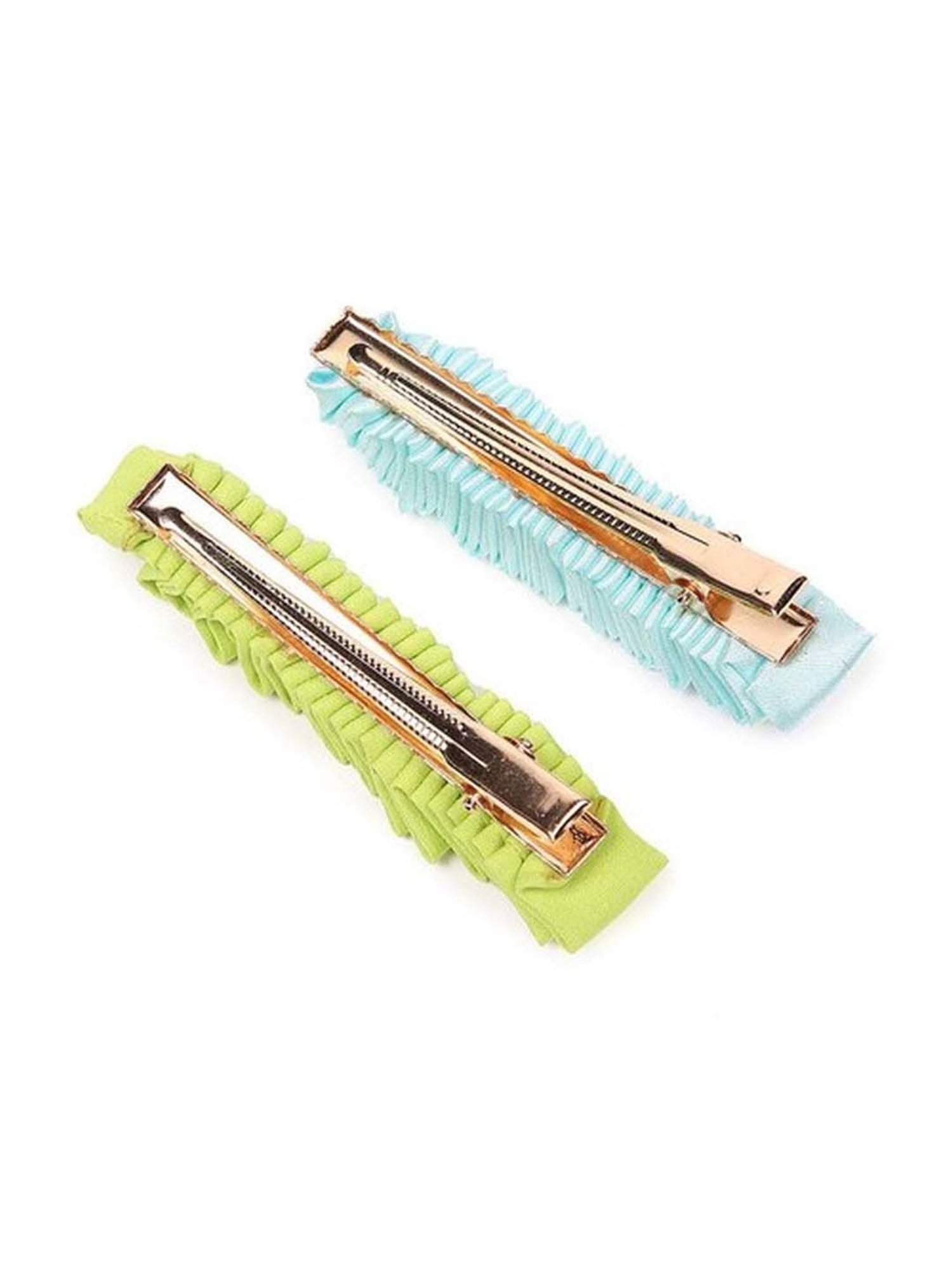 Forever 21 Ruched Barrette - 2 Pcs