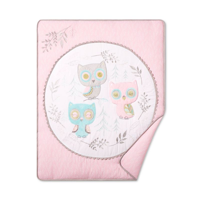 My Baby Sam Heart of Gold Crib Bedding Set - 9pc