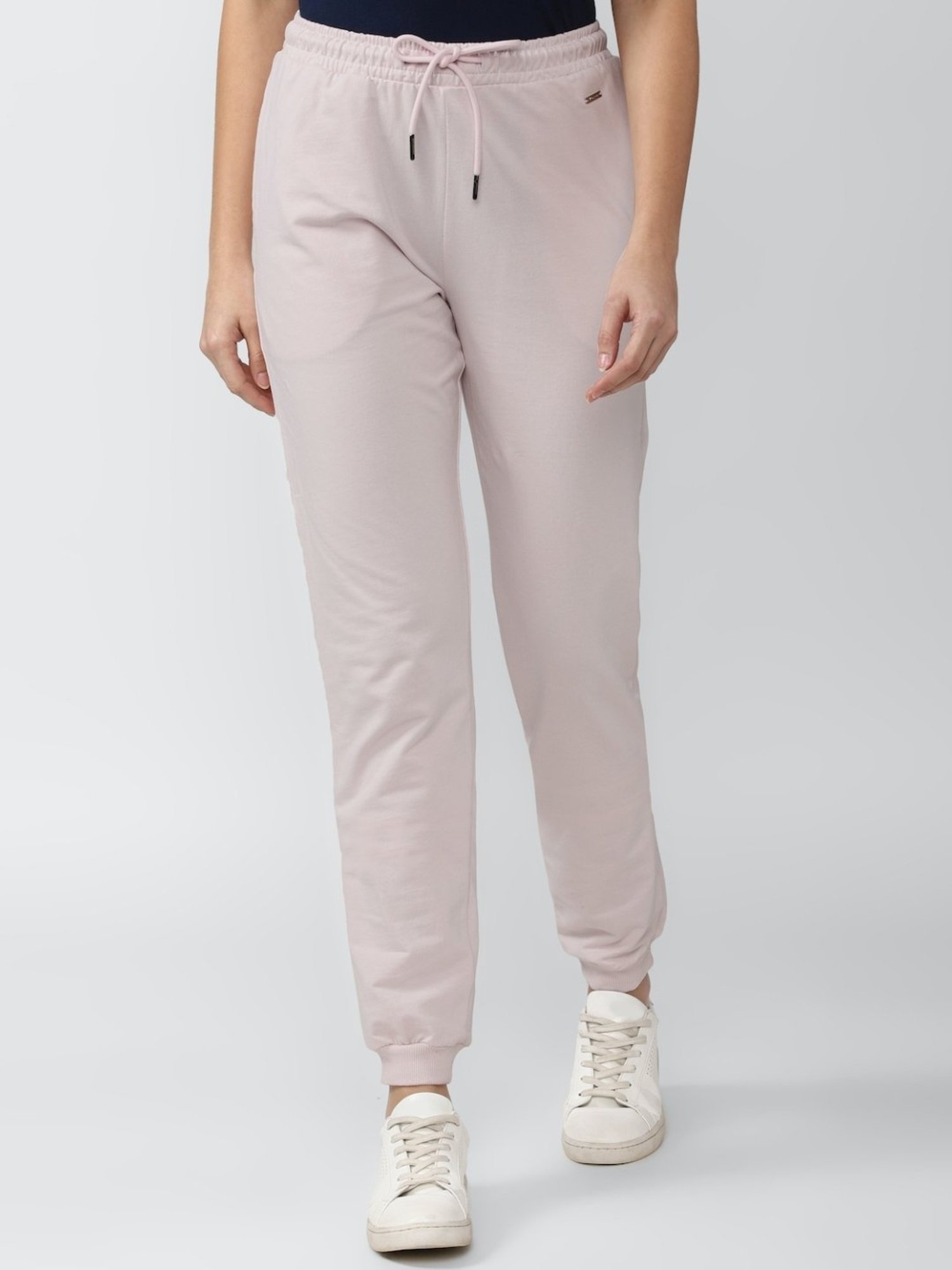 Van Heusen Pink Cotton Regular Fit Joggers