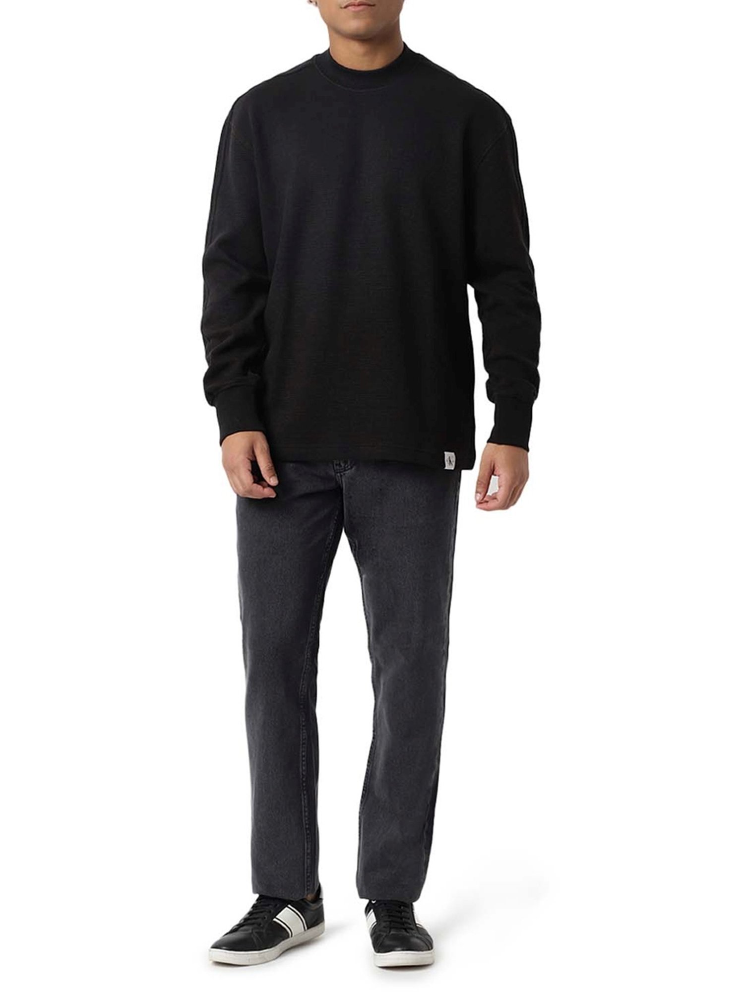 Calvin Klein Jeans Black Boxy Fit T-Shirt