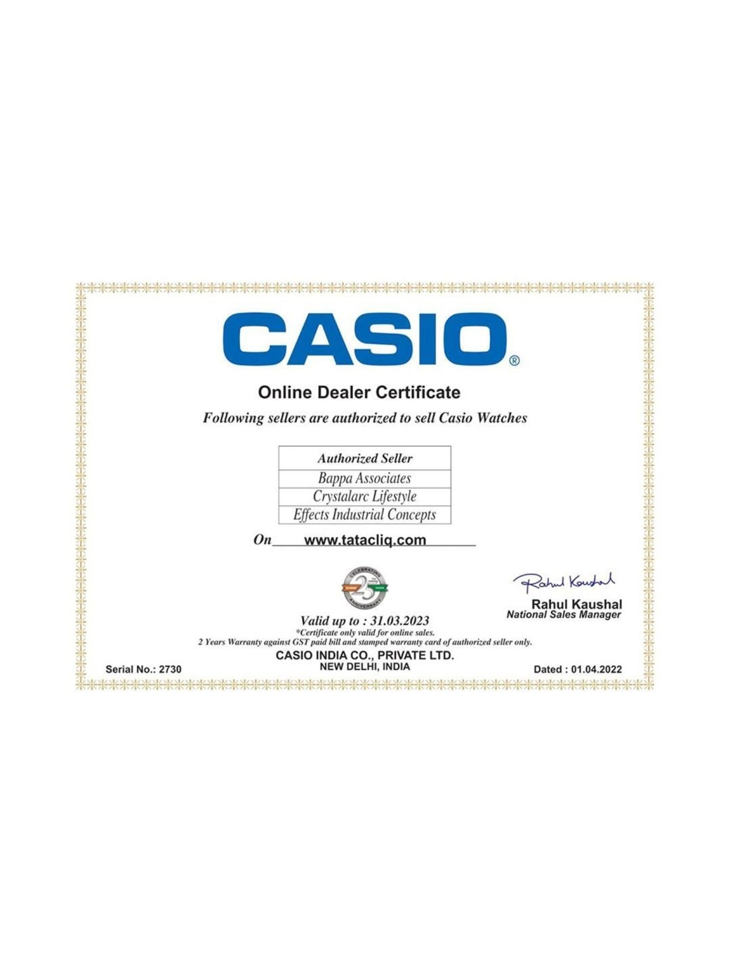 Casio MTP-B120L-7AVDF Enticer Analog Watch for Men