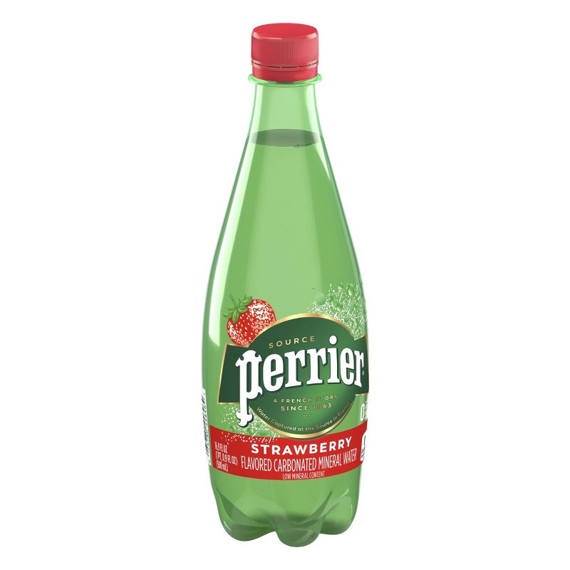 Perrier Strawberry Sparkling Water - 16.9 fl oz Bottle