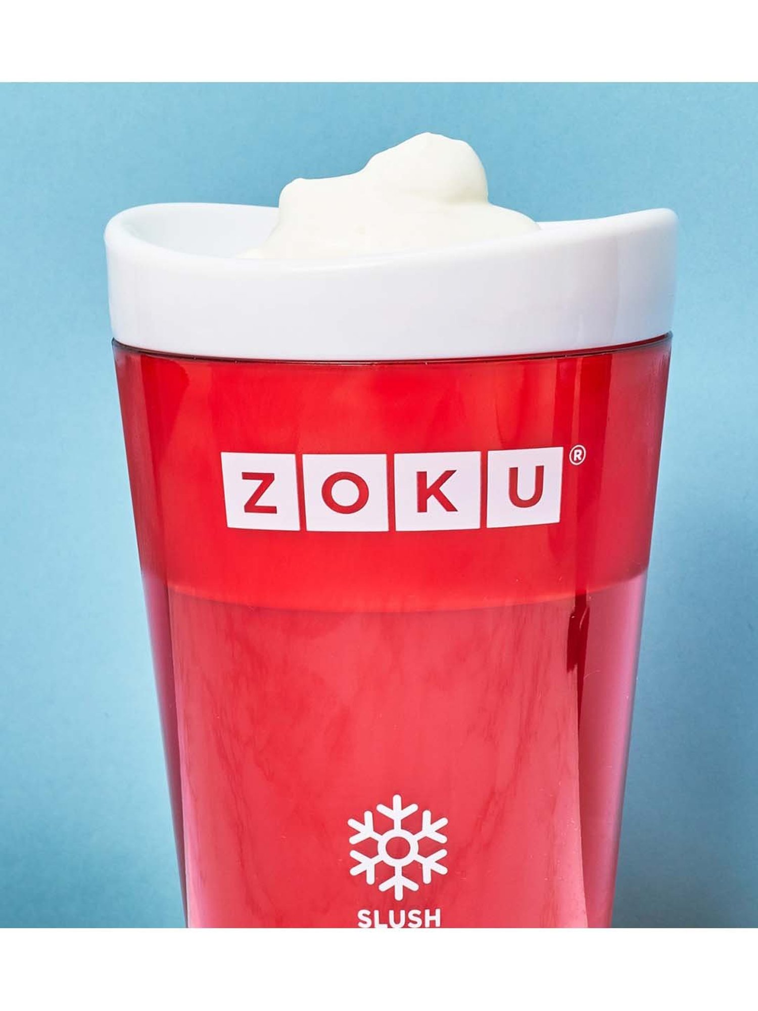 Zoku Red Silicone 9.9 cm Shake Maker (0.22 L) - Set of 1
