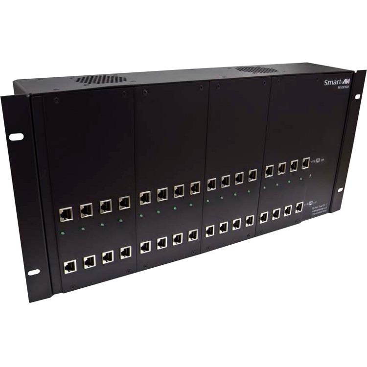 SmartAVI Powered Rack/Chassis with DVI/USB Transmitter, 4 Card Package