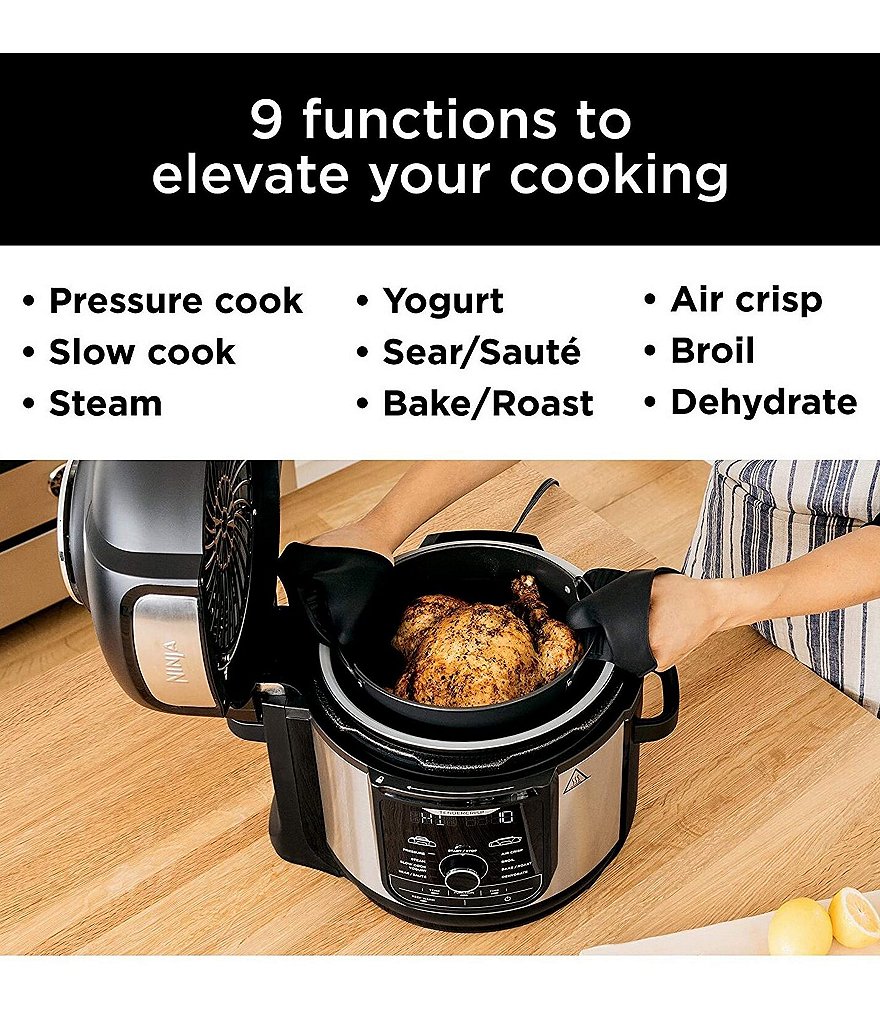 Ninja Foodi&trade; Foodi 8-Quart 9-in-1 Deluxe XL Pressure Cooker