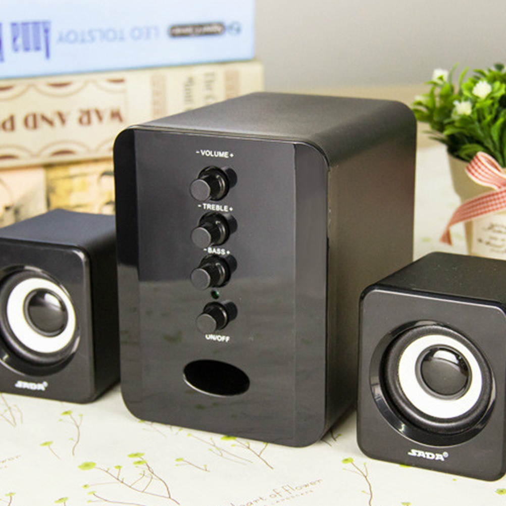 1 Set Practical Creative Durable Desktop Speaker Computer Speaker Phone Speaker for Phone Desktop  Computer