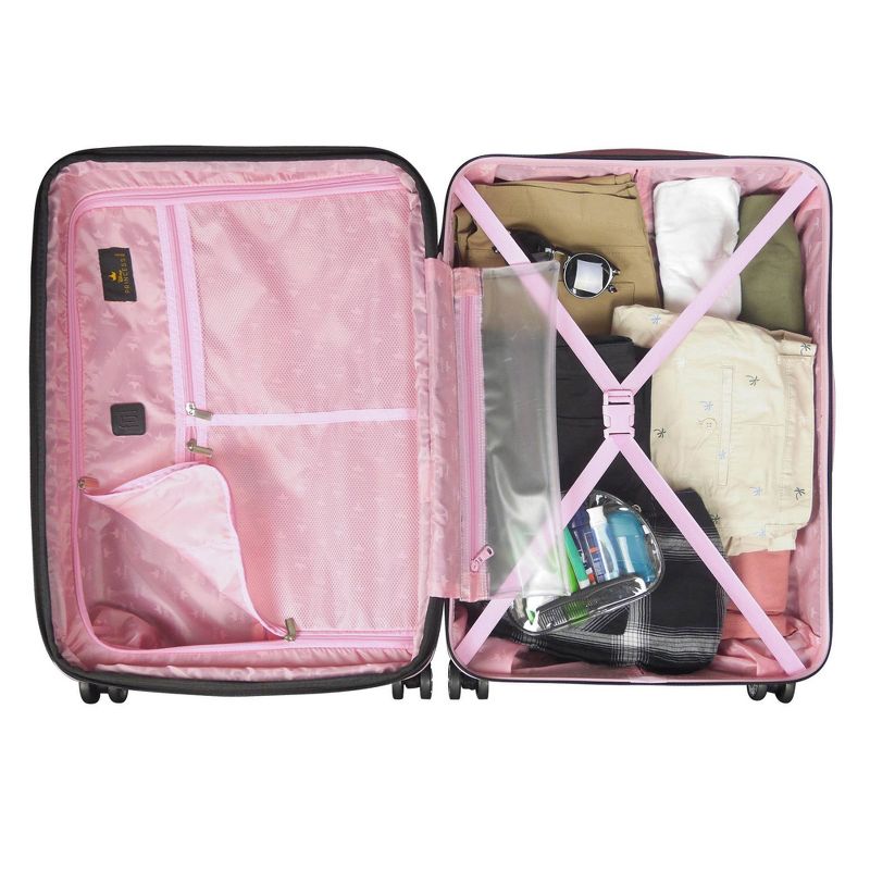 FUL Disney Princess 3pc Hardside Luggage Set