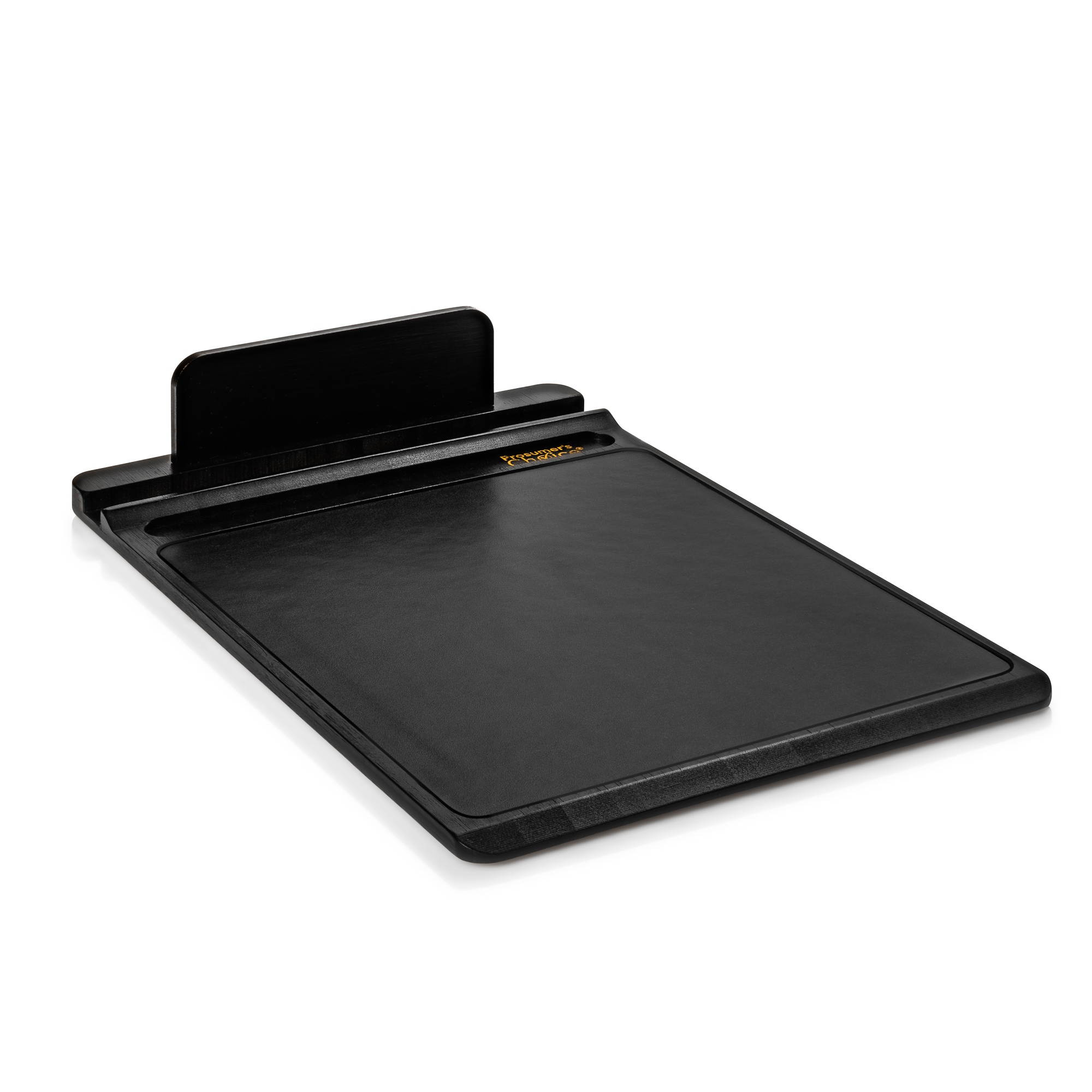Prosumer's Choice Bamboo Mouse Pad with Phone / Tablet Stand - Black