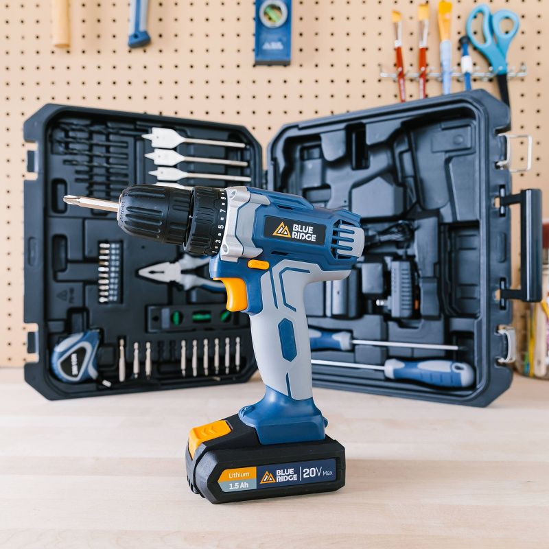Blue Ridge Tools 46pc 20V MAX Cordless Project Kit